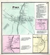 Pike, Pike Five Corners, Pike East Village, Eagle, Genesee and Wyoming County 1866